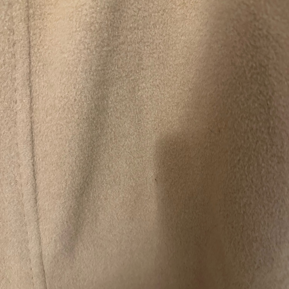 Vintage 90s Camel Hair Wool Tan Coat - Picture 13 of 14